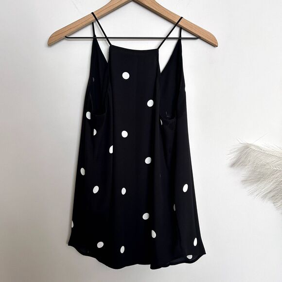 Loft Polka Dot Strappy Camisole Blouse - Picture 4 of 4